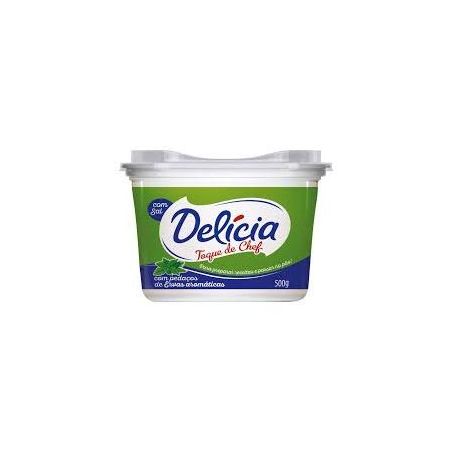 Margarina delicia com sal toque do chef com ervas 250g