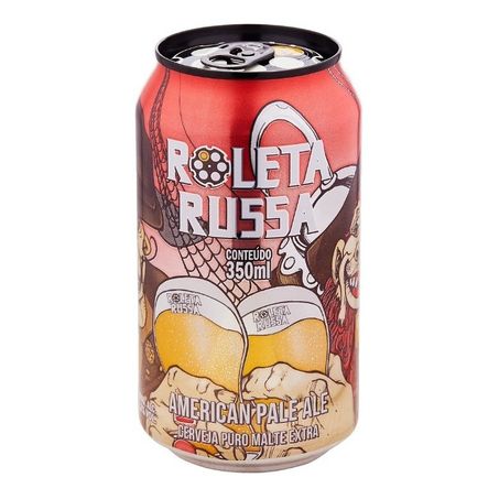 Cerveja roleta russa 350ml apa