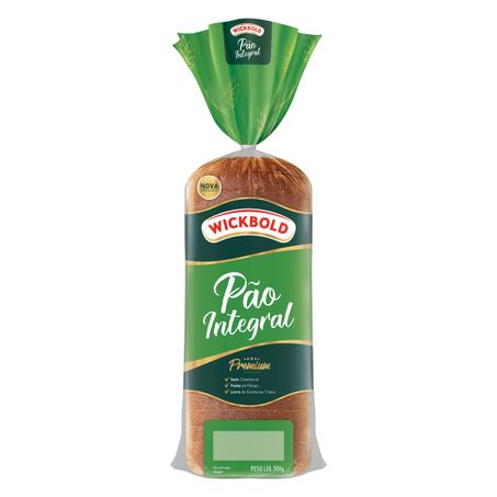 PÃO DE FORMA INTEGRAL WICKBOLD PREMIUM