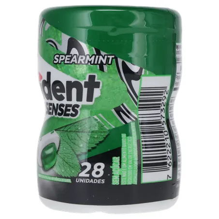 GOMA MASCAR TRIDENT GARRAFA SPEARMINT 54G 360-6