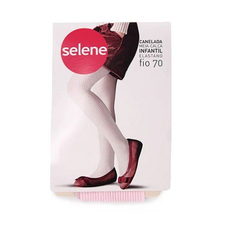 MEIA CALCA SELENE CANELADA TAM G FIO 70