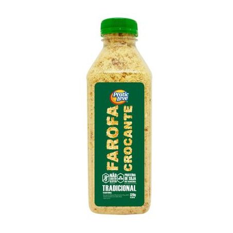 Farofa crocante pratic leve trad 250g