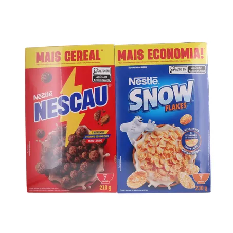 CEREAL MATINAL NESTLÉ NESCAU + SNOW 440G 360-2
