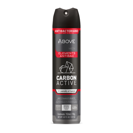 DESOD AERO ABOVE ELEMENTS CARBON ACTIVE 150ML MEN