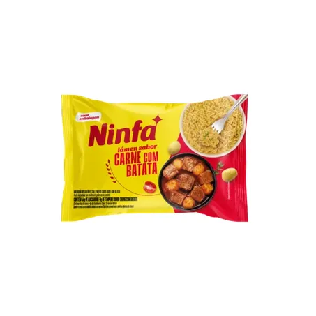 Macarrão Instantâneo Ninfa Carne Com Batata 70g 
 