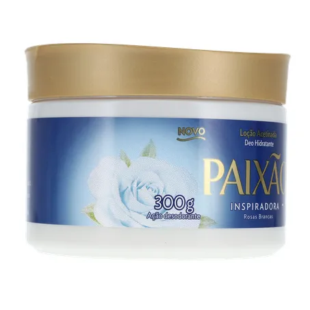 LOÇÃO HIDRATANTE PAIXÃO ACETINADA INSPIRADORA ROSAS BRANCAS 300G 360-31