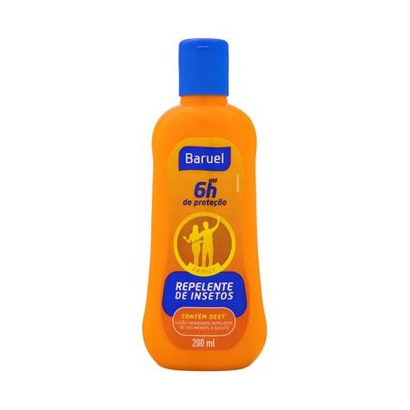 Loção Hidratante E Repelente Baruel Family Embalagem 200ML