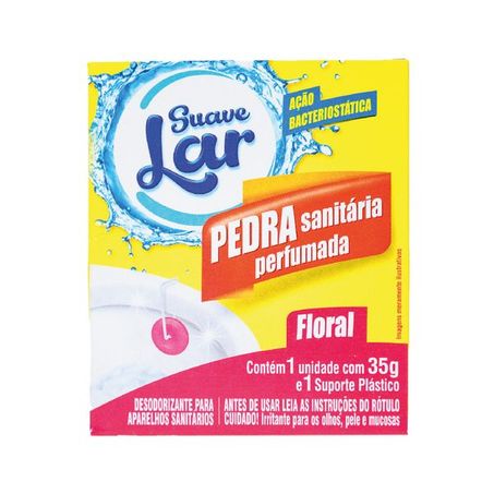 Pedra sanitaria suavelar floral 35g