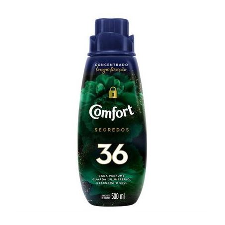 Amaciante concentrado 36 secredos comfort 500ml