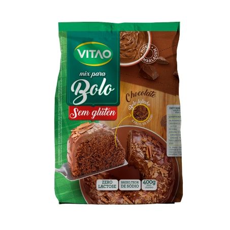 Mistura p/bolo vitao s/glutem choco.300g