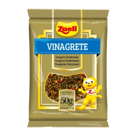 Especiarias Zaeli Vinagrete Embalagem 50G