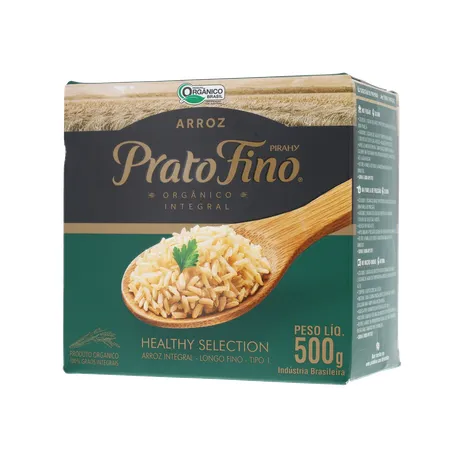 ARROZ PRATO FINO 500G ORGANICO 360-2