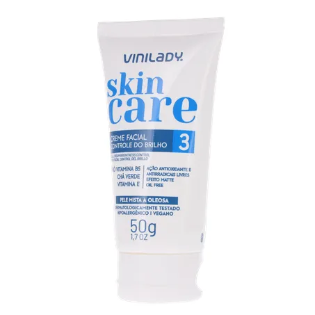 Creme facial vini lady controle do brilho 50g 360-2