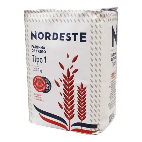 Farinha de trigo nordeste especial 1kg