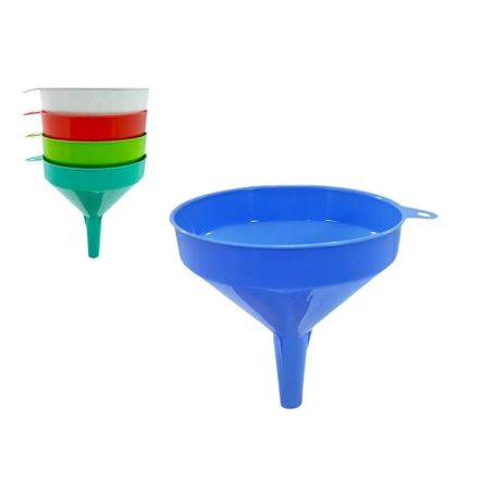 Funil plastico n4 cores variadas un