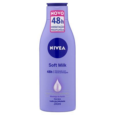 Loção hidratante pele seca nivea 200ml