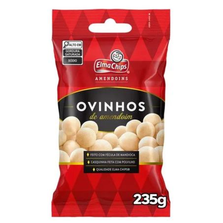 AMENDOIM OVINHOS ELMA CHIPS 235G