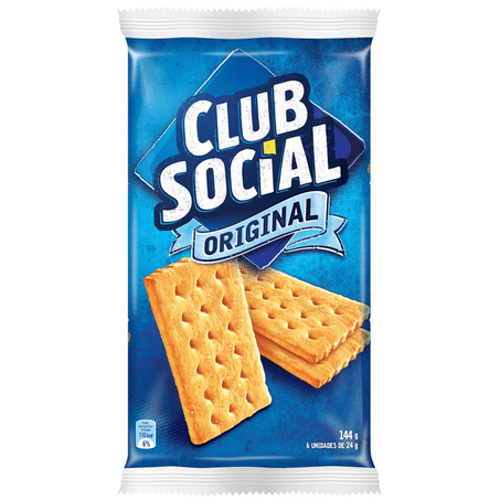 BISCOITO CLUB SOCIAL ORIGINAL 144G