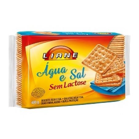 Biscoito s/lactose água sal liane 330g