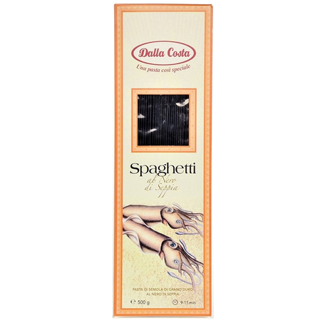 MASSA DALLA COSTA SPAGHETTI C/TINTA LULA 500G