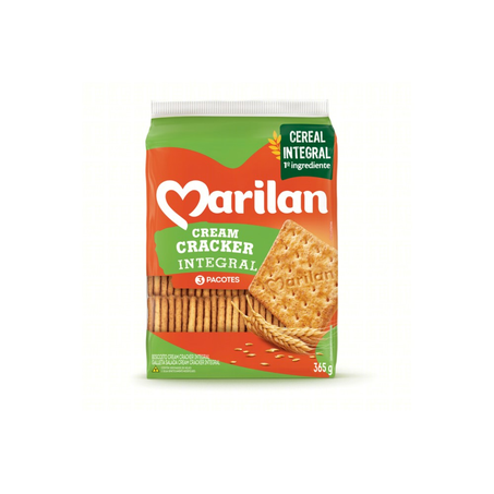 Biscoito Cream Cracker Integral Marilan 365G