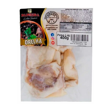 ORELHA SUINA SALGADO PAINEIRA 400G