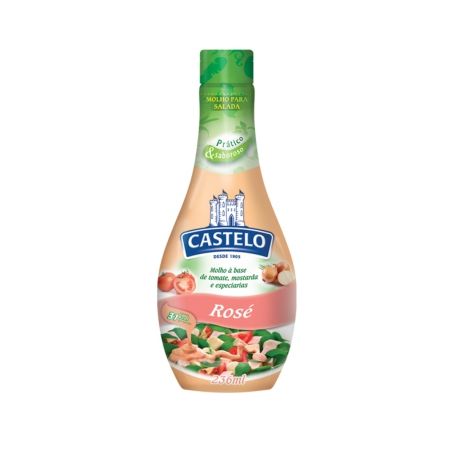 Molho Castelo Salada 236ml Rose