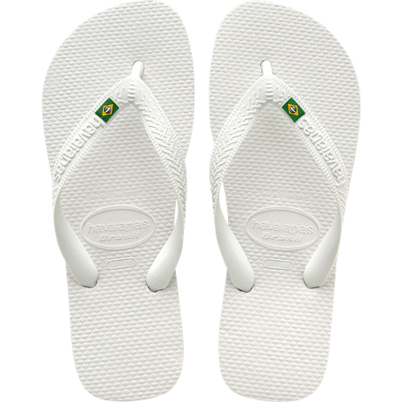 Havaianas brasil branco 39/40