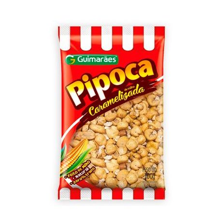 PIPOCA DOCE CARAMELIZADA GUIMARAES 100G (088048)