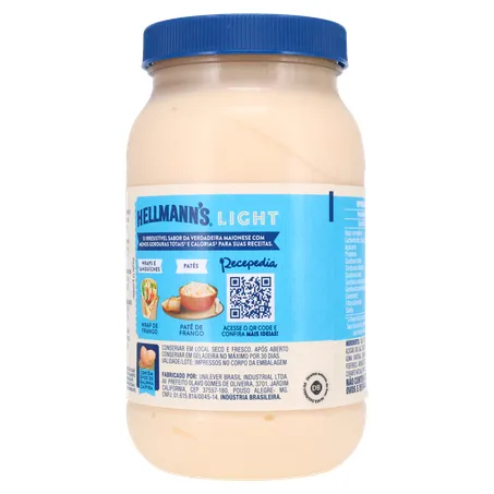 MAIONESE HELLMANN'S LIGHT POTE 500G 360-14