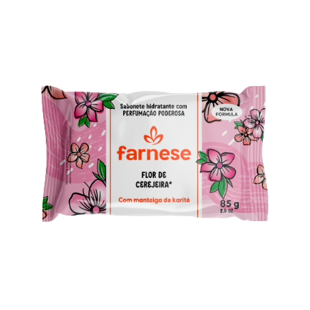 Sabonete flor de cerejeira farnese 85g