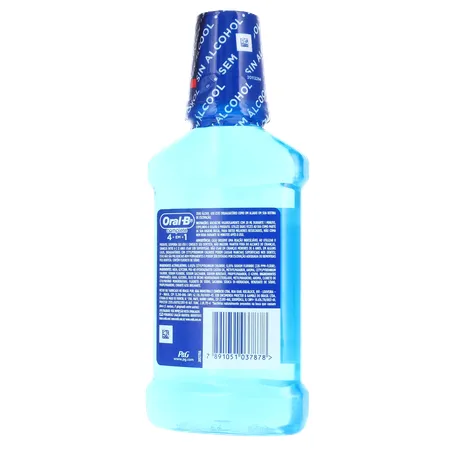 Enxaguatório Bucal Oral-b Menta Refrescante com Flúor Zero Álcool Frasco 250ml 360-20