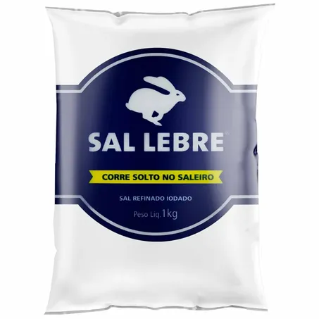 Sal Refinado Lebre 1Kg