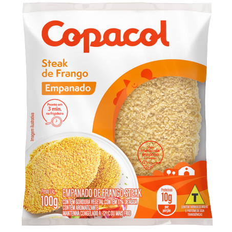 Steak Frango Copacol 100g Individual