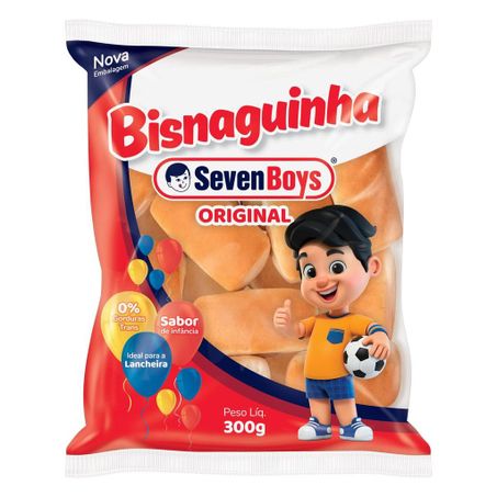 BISNAGUINHA ORIGINAL SEVENBOYS 300G