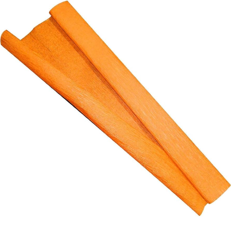 Esc papel crepon vmp laranja 48cmx2mt