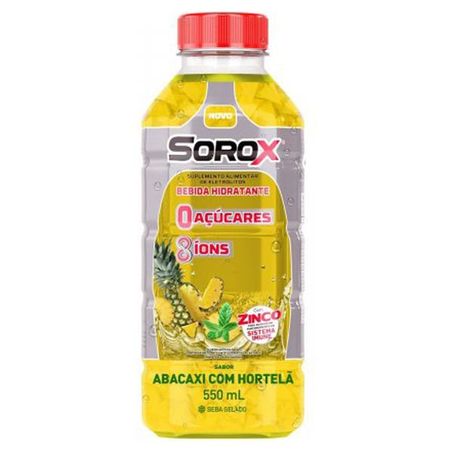 Suplemento Sorox 550ml Abacaxi Com Hortela