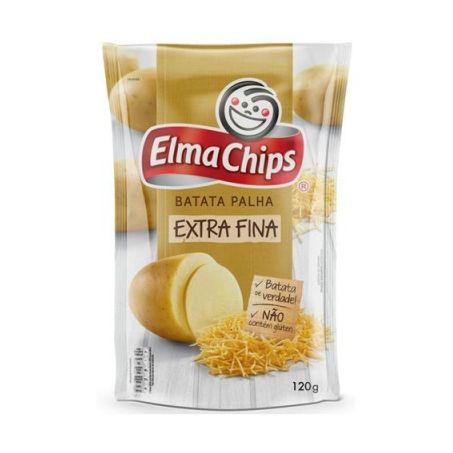 BATATA PALHA ELMA CHIPS EXTRA FINA 120G