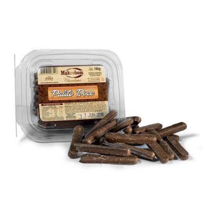 BISCOITO MAKROBOM 180G PALITO DOCE CHOCOLATE