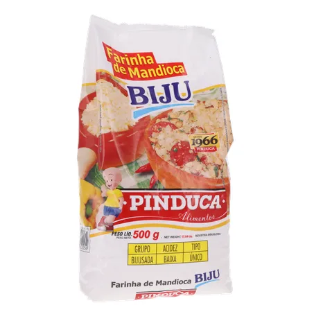 Farinha Mandioca Pinduca Biju 500g 
  360-34