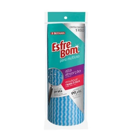 PANO BETTANIN SEK MULTIUSO AZUL EM ROLO 