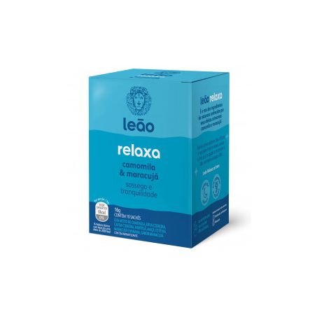 Cha leao relaxa camomila/maracuja c/10