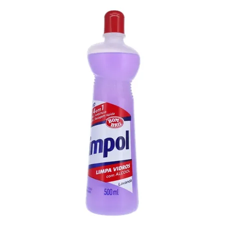 Limpa Vidros Limpol com Álcool Squeeze 500ml 360-3