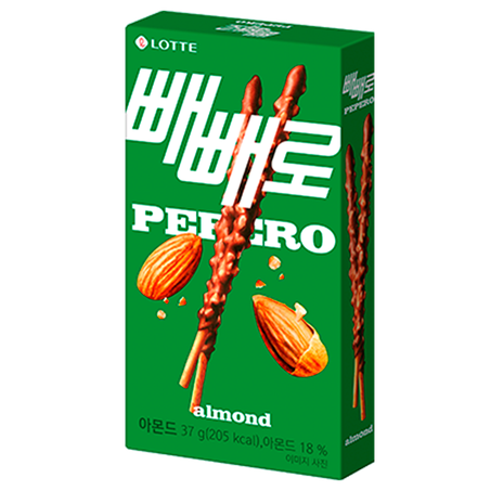 Biscoito Pepero Palito Almond 32g