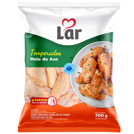 MEIO DA ASA TEMPERADA IQF LAR 700G