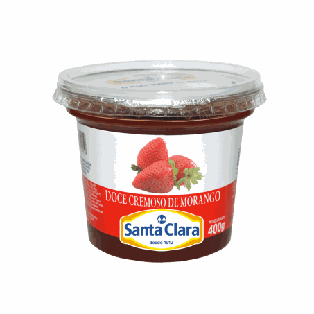 DOCE MORANGO STA CLARA 400G (054280)