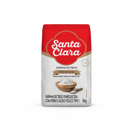 Farinha de Trigo Santa Clara Tipo 1kg