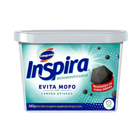 Evita mofo carvão ativado limppano 180g