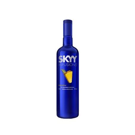 Bebida skyy infusions pineapple 750 ml