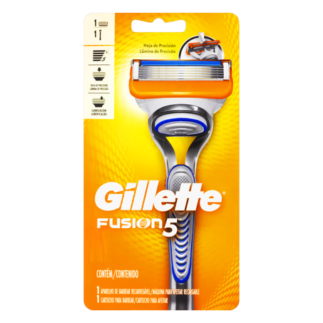 Aparelho Barba Gillette Fusion 5 C/1 Pro Glide Regular